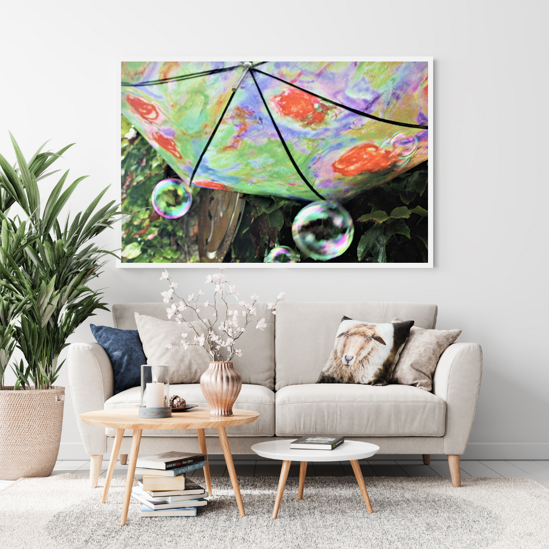 Water Kissed original abstract contextualised office art modern decor photo print by Blair Montague Drake